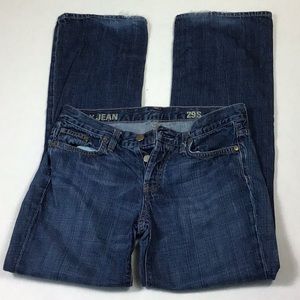 J. Crew Button Fly Boot Cut Boy Jean 29S